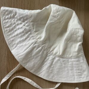 J. Crew Linen Cream Sun Hat, NWT